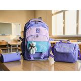 Astral Kids Astral Polo Club Focus Ortopedik Ilkokul ve Ortaokul 3'lü Sırt Çantası Seti - Lila