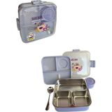 Astral Seal Ithal Çelik Lunch Box LX-7119 17X17X9 cm – Sızdırmaz, Dayanıklı Yemek Taşıma Kabı - Mor