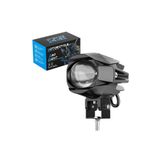 ASTRALED 1 Adet Motosiklet Beyaz Sarı Çift Renk Lazer Sis Farı Delici Offroad 12-80 Volt