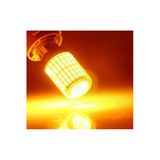 Astraled 10 Takım Oto Led Sinyal Ampulü P21w Ürün 144 Led Turuncu Arıza Işığı Yakmaz - Tek Duy Düz Tırnak