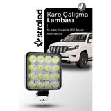 Astraled 12-24V 16 Led Offroad Atv Kamyon Tır Traktör İş Makinesi