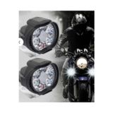Astraled 2 Adet Led Motosiklet Sis Far Montaj Sis Drl Lamba Scooter Motosiklet Için (Çakar & Sabit Mod)