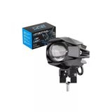 Astraled 2 Adet Motosiklet Led Lazer Sis Farı Delici Modifiye Beyaz Sarı Çift Renk 12-80 Volt