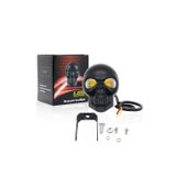 Astraled 2 Adet Siyah Kuru Kafa Atv Utv Scooter Motosiklet Led Spot Far Sürüş Sis Gidon Lambası