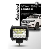 Astraled 60Watt Çalışma Lambası Kamyon Sis Farı Motosiklet Off-Road Led Lamba