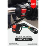Astraled Atv Motosiklet Sis Farı Açma Kapama Gidon Düğmesi