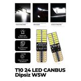 Astraled T10 Dipsiz W5w Canbus 3030 6 Ledli Beyaz Park Plaka Ampülü (2 Adet) T10 Canbus