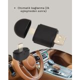 ASTRALTECH 115004683 Kablosuz Carplay Ve Android Auto Adaptörü - Usb-A & Type-C Girişli Akıllı Dönüştürücü