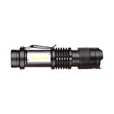 Astraltech 2000 Lümen LED El Feneri - Suya Dayanıklı, Odaklı, Klipsli
