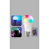 Astraltech 2025 Rgb LED Ampul Uzaktan Kumandalı Renkli Işık A Kalite
