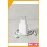 Astraltech 20W Lightning Hızlı Şarj Adaptörü iPhone 14 13 12 11 Xr Xs Max Kablo Dahil - Ahşap - Bej - Siyah
