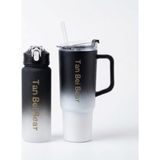 Astraltech 2’li Matara ve Pipetli Mug Bardak Seti – 900 ml Spor Suluk + 1500 ml Pipetli Termal Mug Bardak, Gün