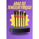 Astraltech 5 Parça Araç Içi Temizlik Fırçası Araç Içi-Dışı Temizleme Fırça Seti