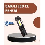 Astraltech Alüminyum Gövdeli 2000 Lümen Güçlü LED El Feneri