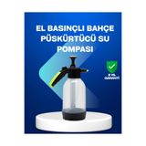 Astraltech Basınçlı Manuel Köpük Pompası 2l Ayarlanabilir Sprey Başlıklı Temizlik
