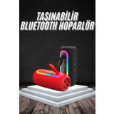 ASTRALTECH Bluetooth Hoparlör USB Şarjlı Uzun Pil Ömrü Android ve İOS Uyumlu Renkli