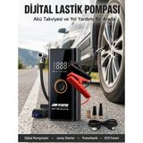 Astraltech Çok Fonksiyonlu Araç Yol Yardım Kiti Jump Starter ve Lastik Pompası Yeni Nesil