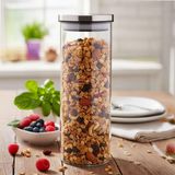 Astraltech Deconox 1000ML Vakumlu Metal Kapaklı Borosilikat Cam Kavanoz (8.5CM*20CM) 1 Adet