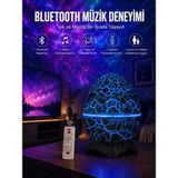 Astraltech Dinozor Speaker Renk Değiştirme Projeksiyon Modu Bluetooth Hoparlör Gece Lambası Yeni Nesil