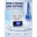 Astraltech Dokunmatik Kablosuz Kulaklık + Mavi Askılı Analog Charm Saat Ikili Set - standart