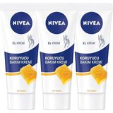 Astraltech El Bakım Kremi Bal Mumu 75ML, Nemlendirici, Yağlı His Bırakmaz, Gül Kokusu, X3 Adet