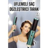 ASTRALTECH Fön Tarak Saç Düzleştirici Üflemeli Fön Makinesi Sıkı Dişli Taşınabilir