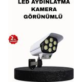 Astraltech Güneş Enerjili Güvenlik Işığı Dış Mekan 5 Eksen Ayarlı ve Pır Hareket Sensörl� - Çok Renkli