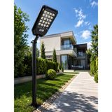 Astraltech Hareket Sensörlü Solar LED Aydınlatma 3 Modlu Uzaktan Kumandalı Bahçe Lambası