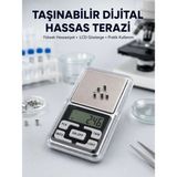 Astraltech Hassas Tartım Için Dijital Cep Terazisi Sayma Modlu Yeni Nesil - Çok Renkli - Belirtilmemiş