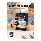 ASTRALTECH Işıklı Sesli Şifreli ATM Görünümlü Kasa Kumbara