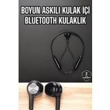 ASTRALTECH Kablolu Boyun Askılı Dijital Göstergeli Bluetooth Kulaklığı 60 Saat