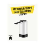Astraltech Katlanabilir Şarjlı Damacana Su Pompası Pratik Kullanım