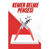 ASTRALTECH Kemer Delme Pensesi 6 Farklı Boyutta Kemer Delici Ev Deri Kemer