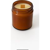 Astraltech Lavanta Bergamot Yasemin Kokulu Dekoratif Ahşap Fitil 200 ml Kutulu Hediyelik Kavanoz Mum