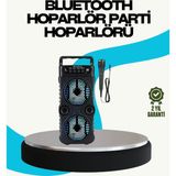 Astraltech LED Işıklı Kablosuz Hoparlör – Bluetooth, Fm Radyolu, Taşınabilir Şarjlı