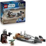 Astraltech LEGO Star Wars Mandalorian ve Grogu’nun Hız Motoru 75436-6 Yaş ve Üzeri Çocuklar Için Blaster Silah