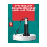 Astraltech Manuel Ayak Pompası Extra Güçlü Lastik Şişirme Pompası