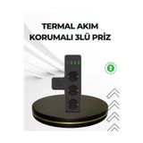 Astraltech Masa Üstü Çoklu Priz USB ve Type-C Çıkışlı Güç Dağıtıcı