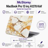 Astraltech Mcstorey Macbook Pro Kılıf 13Inç Marble A1278 (Eski Ethernetli Model 2008-2012) Ile Uyumlu Marble 03