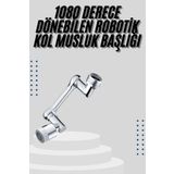ASTRALTECH Mutfak Musluk Başlığı 1080 Derece Dönebilir Oynar Başlıklı Musluk Aparatı
