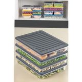Astraltech Orret Home 4 Adet Buzdolabı Organizeri, Buzdolabı Için Çok Amaçlı Saklama Kabı, Fresh Box, Şeffaf V