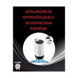 Astraltech Otomatik Şarjlı Damacana Pompası Ev Ofis Kamp Kullanım