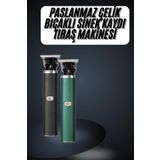 ASTRALTECH Paslanmaz Çelik Bıçaklı Sinek Kaydı Tıraş Makinesi Uzun Ömürlü