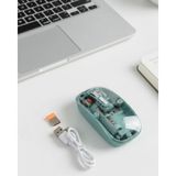 Astraltech Pilli Kablosuz Mouse Bluetooth ve USB Uyumlu Sessiz Tıklama - Altuni