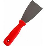 Astraltech Plastik Saplı Spatula 6 cm Paslanmaz Çelik Kazıma Macun Çekme Spatulası Boya Alçı Tamir El Aleti