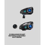 Astraltech Q28 Bluetooth Kask Kulaklık 1080P Kamera - Su Geçirmez Motosiklet Interkom Yeni Nesil