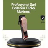 Astraltech Şarjlı Saç Kesme Makinesi – 4 Kademeli Ayar, LCD Ekran ve Hızlı Şarj Desteği