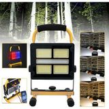 Astraltech Solar ve USB Şarjlı Güçlü LED Çalışma Lambası Ayarlanabilir Açılı Kamp Feneri - Belirtilmemiş - 0 - Siyah