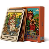 Astraltech Spelt 78 Kartlı 8-Bit Fantasy Deck 5,9 x 9,2 cm Klasik Mini Tarot Destesi Tarot Kartları