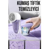ASTRALTECH Tiftik Temizleme Makinesi USB Şarjlı Tüy Toplayıcı Kablosuz
